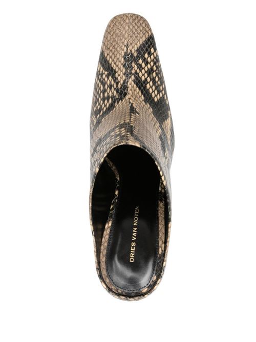 LEATHER ASYMMETRIC BOOTS