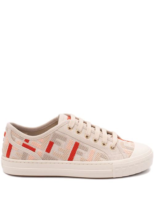 DOMINO CANVAS SNEAKERS