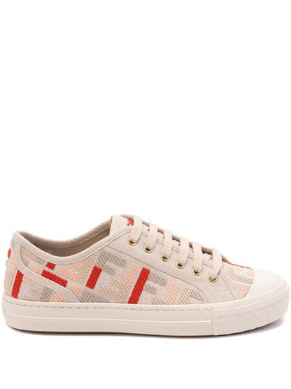 DOMINO CANVAS SNEAKERS