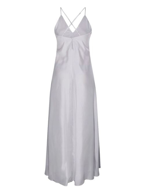 LONG SILK SLIP DRESS