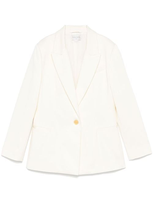 COTTON SINGLE-BREASTED BLAZER JACKET