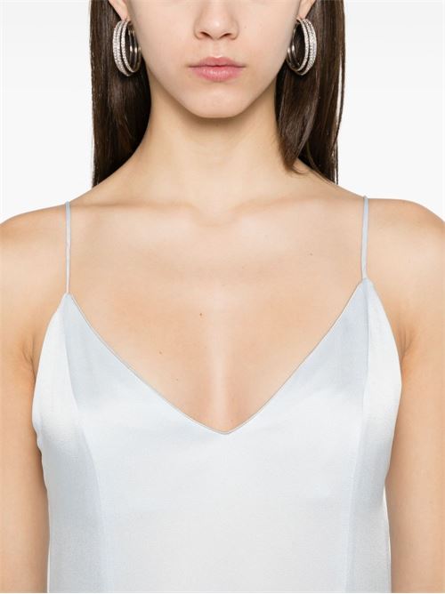SATIN MIDI SLIPDRESS
