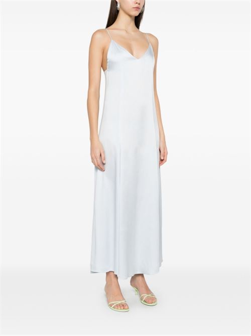 SATIN MIDI SLIPDRESS