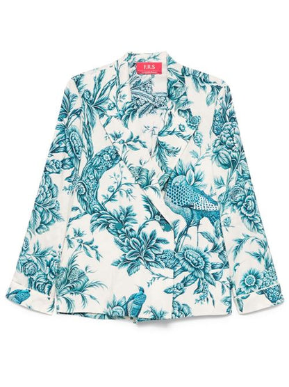 PRINTED SILK SHIRT