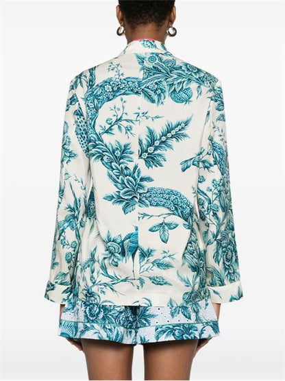 PRINTED SILK SHIRT