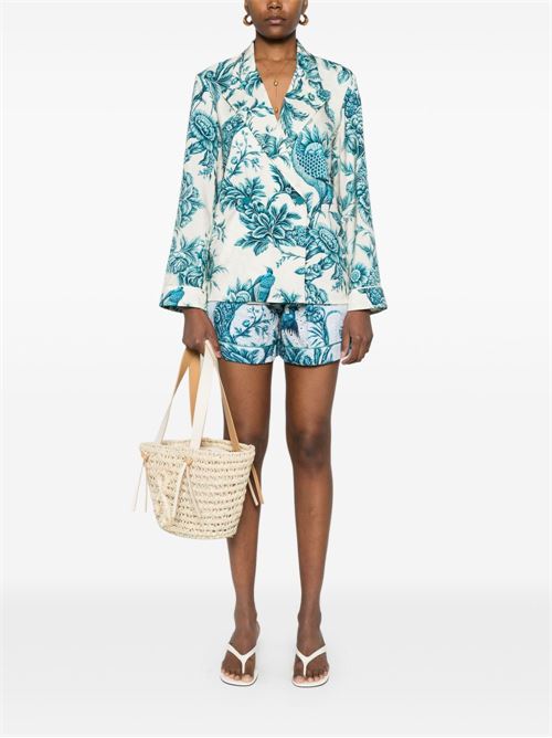 PRINTED SILK SHIRT