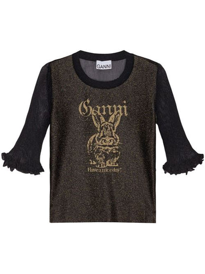 BUNNY CREWNECK TOP