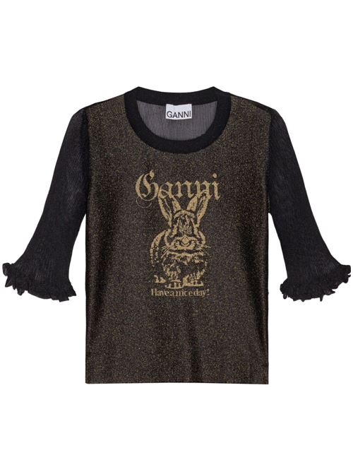 BUNNY CREWNECK TOP