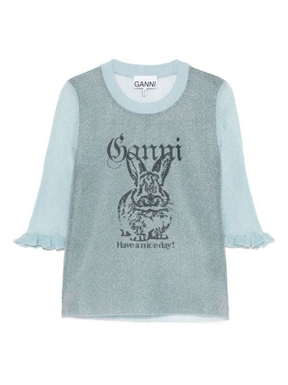 BUNNY CREWNECK TOP