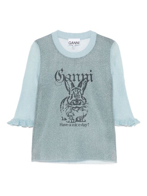 BUNNY CREWNECK TOP