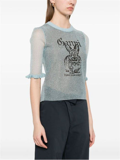 BUNNY CREWNECK TOP