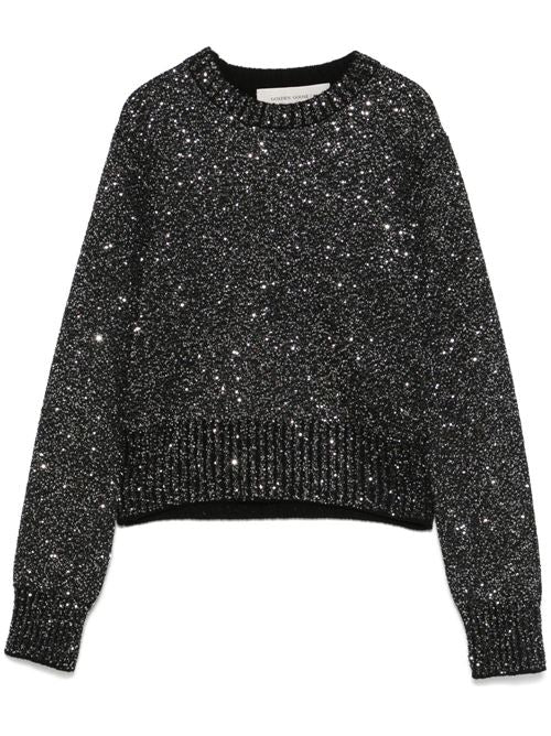 SEQUINED WOOL BLEND JUMPER