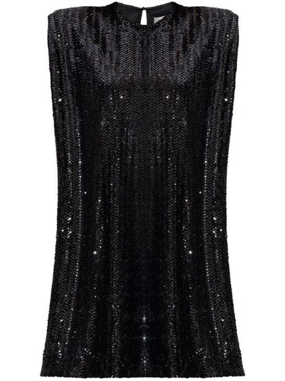 SEQUINED MINI DRESS