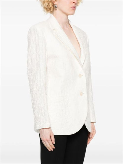 COTTON BLEND BLAZER JACKET