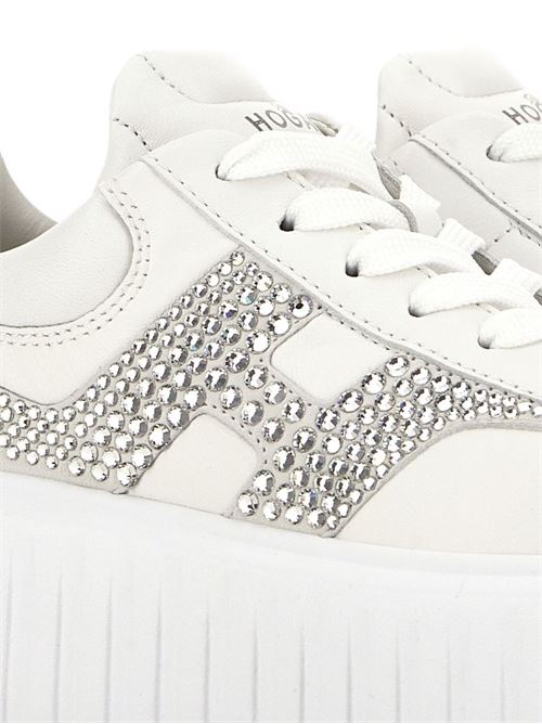 H-STRIPES LEATHER SNEAKERS