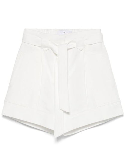 HANNOU COTTON BLEND SHORTS