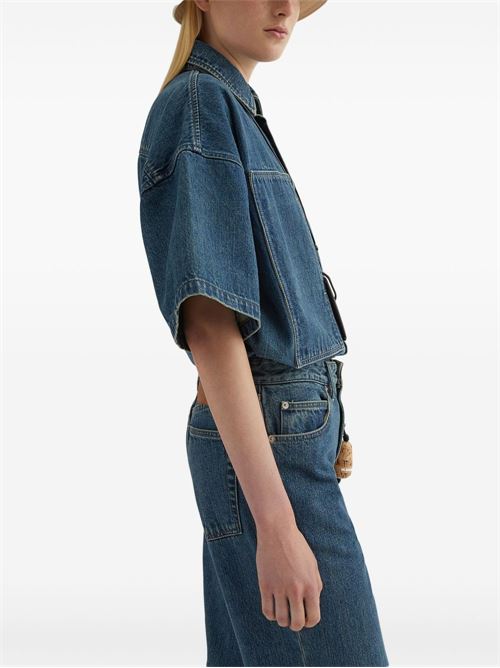 DENIM COTTON SHIRT