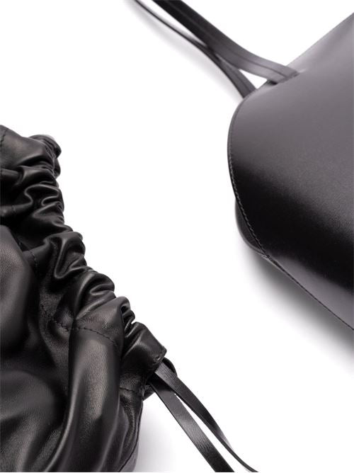 CURVE MEDIUM LEATHER SHOULDER BAG
