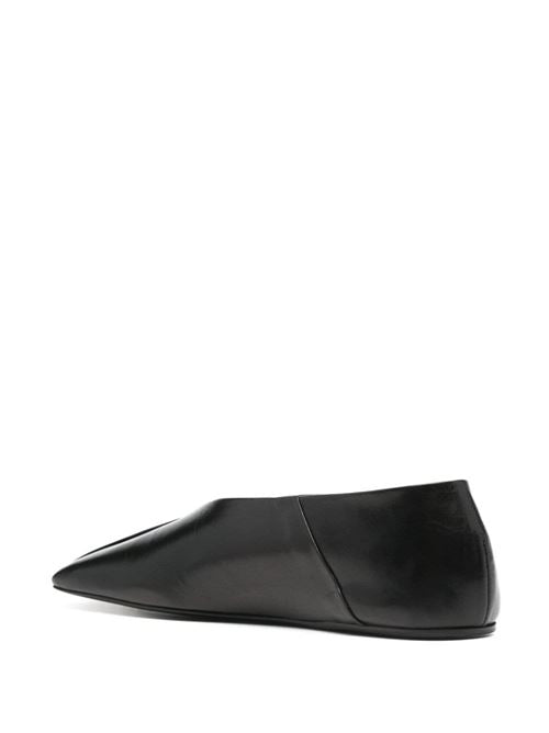 LEATHER BALLET FLATS