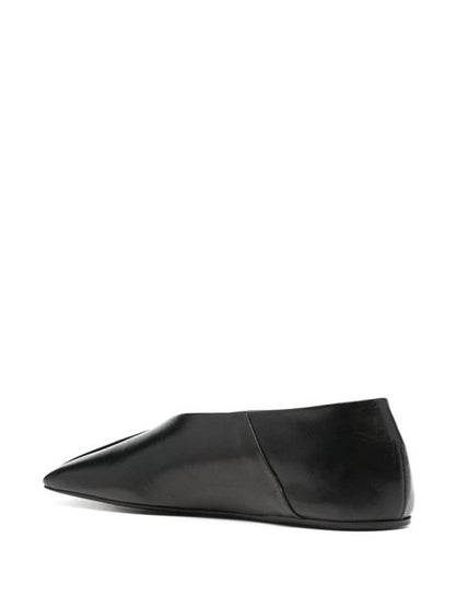 LEATHER BALLET FLATS