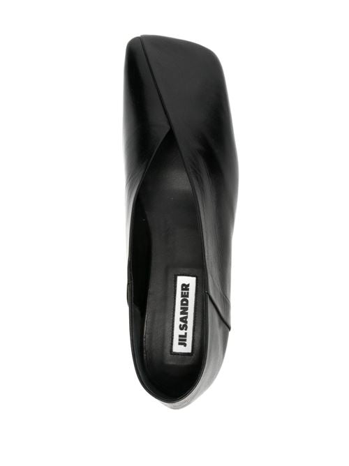 LEATHER BALLET FLATS