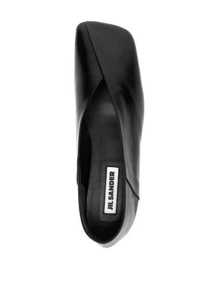 LEATHER BALLET FLATS