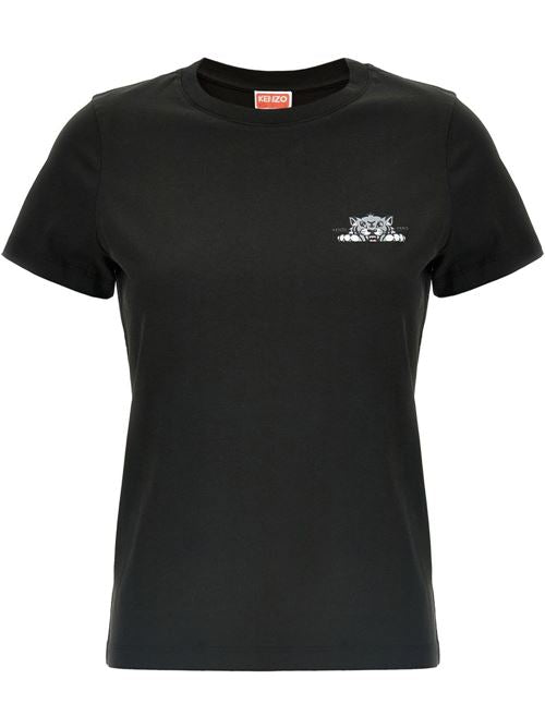 HAPPY TIGER COTTON T-SHIRT