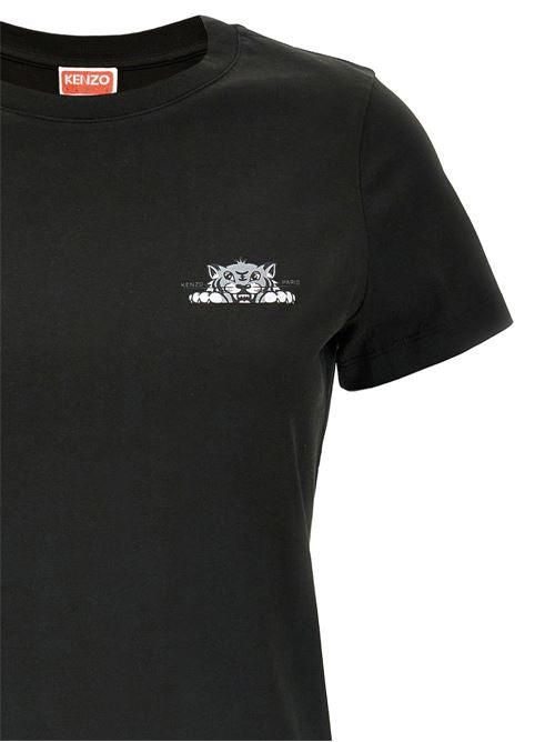 HAPPY TIGER COTTON T-SHIRT