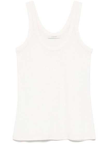 RIBBED COTTON TANK TOP