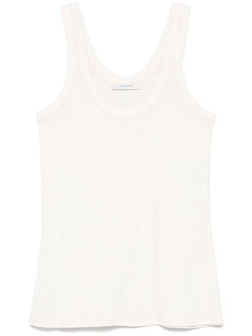 RIBBED COTTON TANK TOP