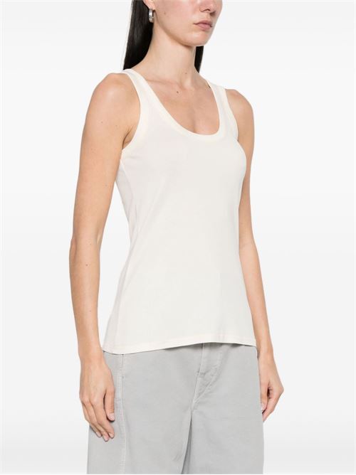 RIBBED COTTON TANK TOP
