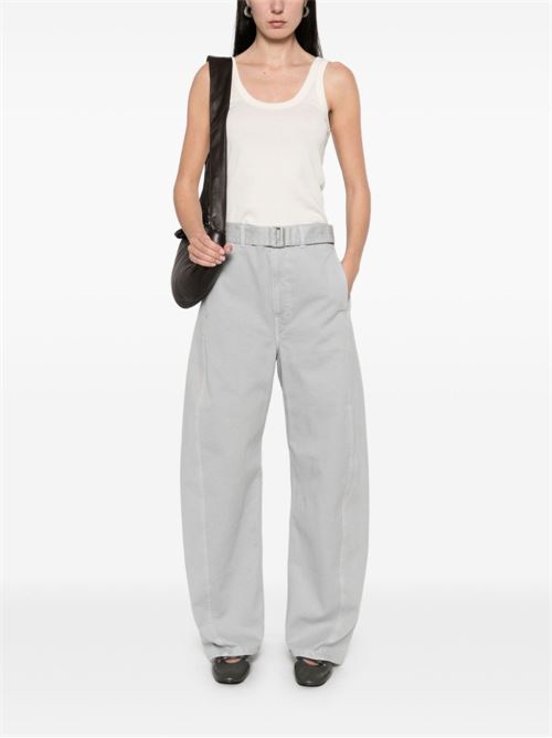 RIBBED COTTON TANK TOP