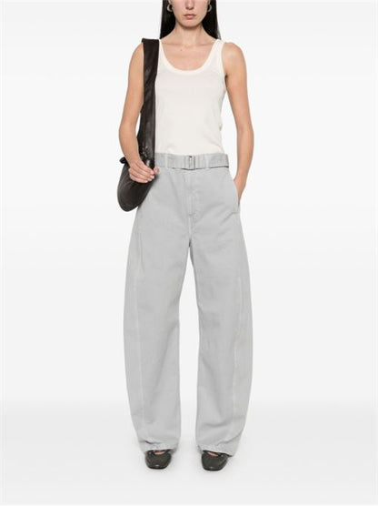 RIBBED COTTON TANK TOP