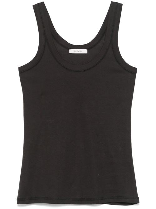 RIBBED COTTON TANK TOP
