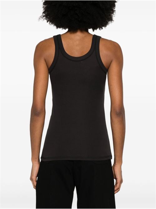 RIBBED COTTON TANK TOP
