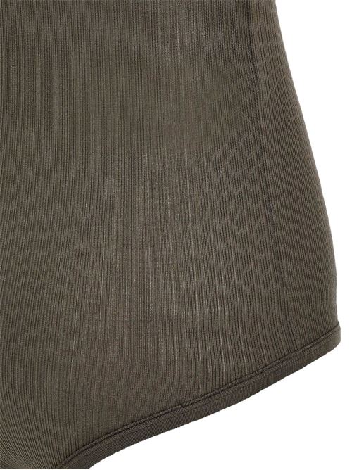 V-NECKED BODY SUIT