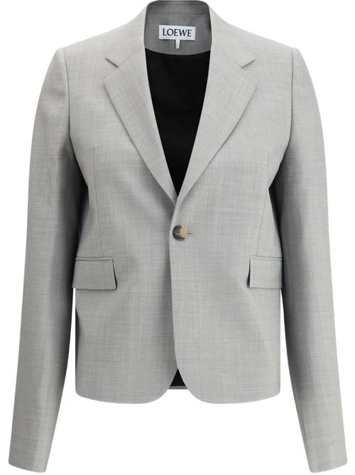 WOOL SINGLE-BREASTED JACKET