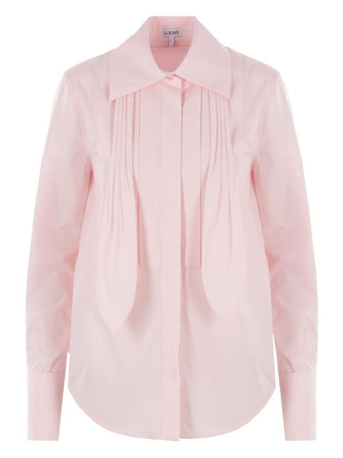 DRAPED COTTON SHIRT