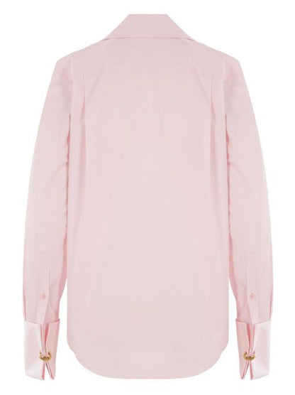 DRAPED COTTON SHIRT