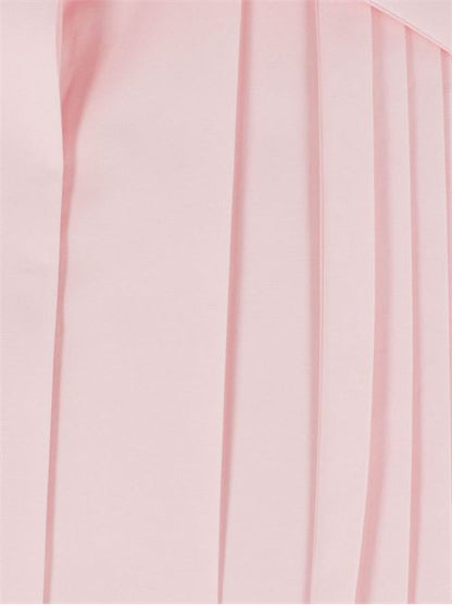 DRAPED COTTON SHIRT