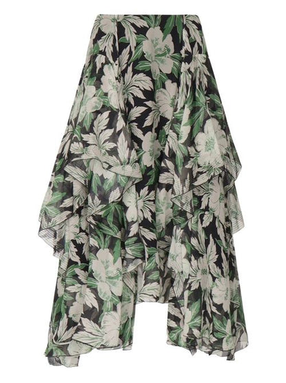 SILK SKIRT