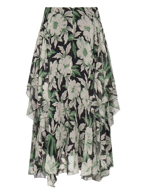 SILK SKIRT
