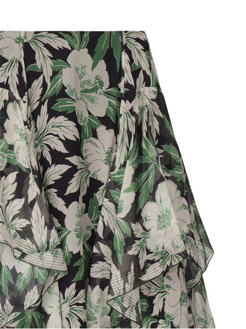 SILK SKIRT