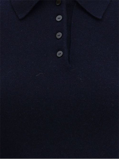 WOOL AND CASHMERE POLO SHIRT