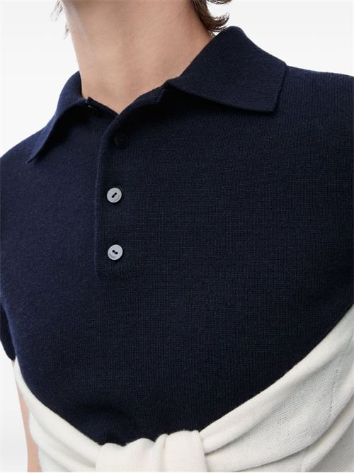 WOOL AND CASHMERE POLO SHIRT