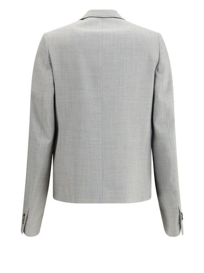 WOOL SINGLE-BREASTED JACKET