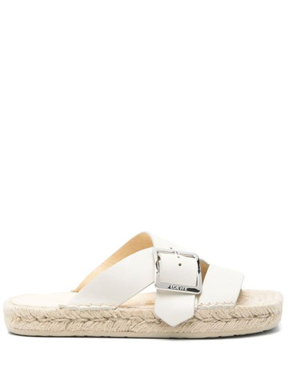 PETAL LEATHER SANDALS