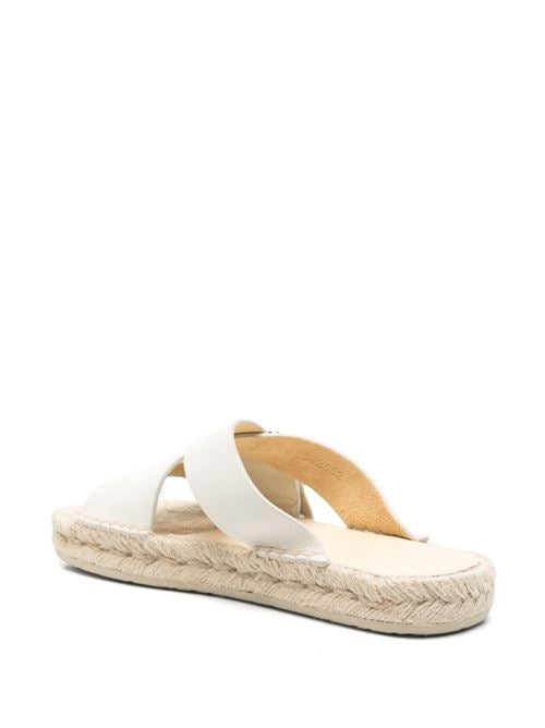 PETAL LEATHER SANDALS