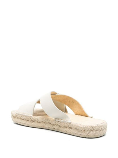 PETAL LEATHER SANDALS