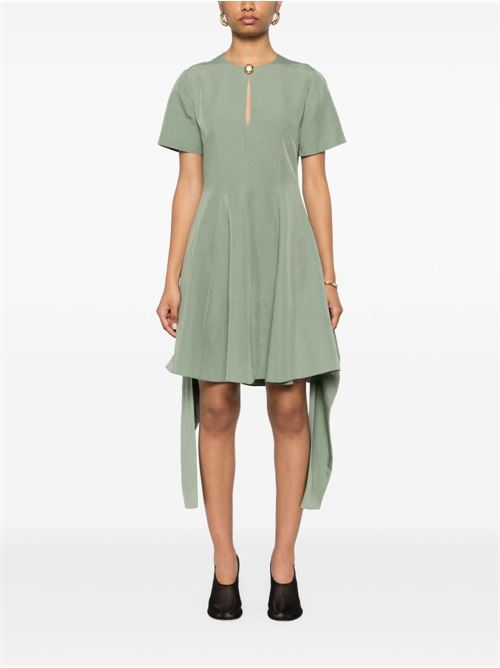 PEBBLE LINEN BLEND SHORT DRESS